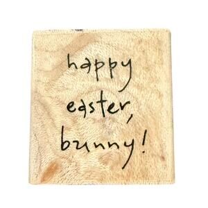 Penny Black Happy Easter, Bunny! 2851B Kate & Campbell Rubber Stamp